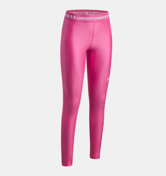Pembe Kız Çocuk UA Heatgear Tayt