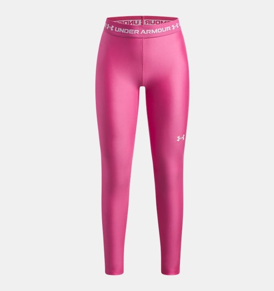 Pembe Kız Çocuk UA Heatgear Tayt