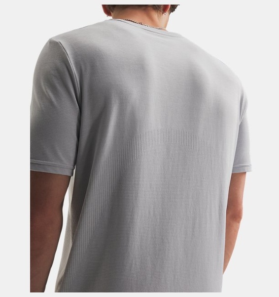 Siyah Erkek UA Vanish Elite Seamless Kısa Kollu T-Shirt