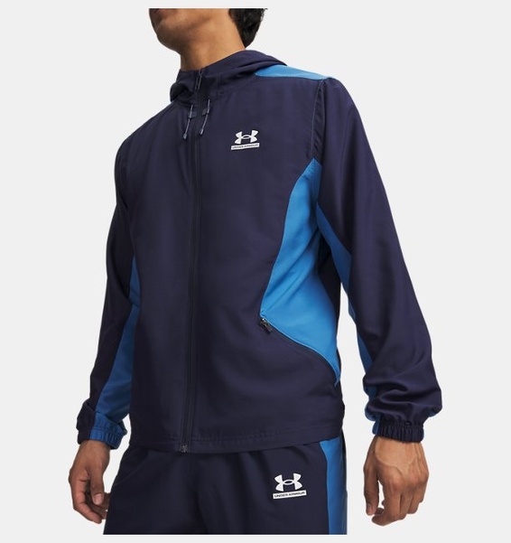 Siyah Erkek UA Tech Sport Woven Ceket