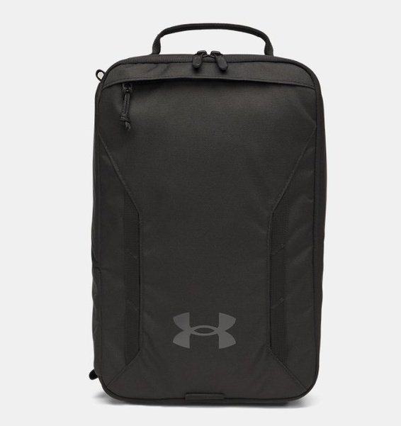 Siyah Unisex UA Hustle Shoe Bag Çanta