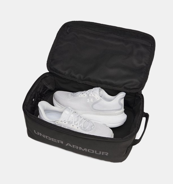 Siyah Unisex UA Hustle Shoe Bag Çanta