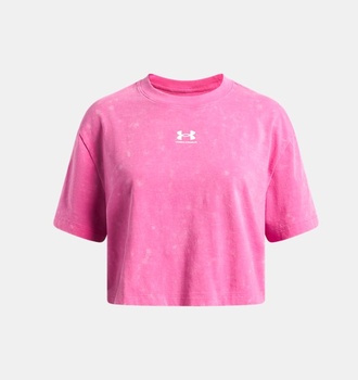 Kız Çocuk UA Rival Wash Kısa Kollu T-Shirt