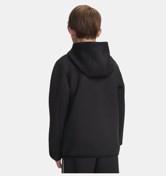 Siyah Erkek Çocuk UA Unstoppable Fleece Ceket