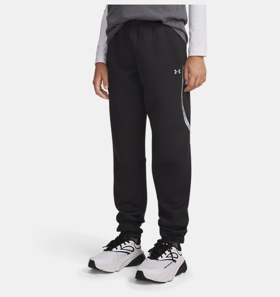 Siyah Erkek Çocuk UA Unstoppable Fleece Eşofman Altı