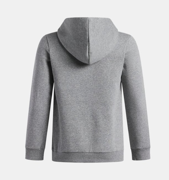 Gri Erkek Çocuk UA Rival Fleece Hoodie Sweatshirt