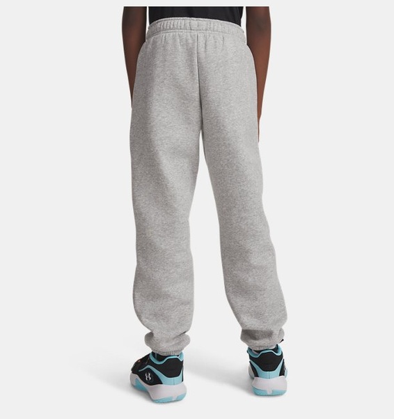 Gri Erkek Çocuk UA Rival Fleece Graphics Eşofman Altı