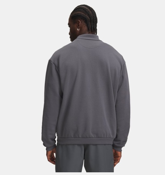 Gri Erkek UA Icon Terry Crew Sweatshirt