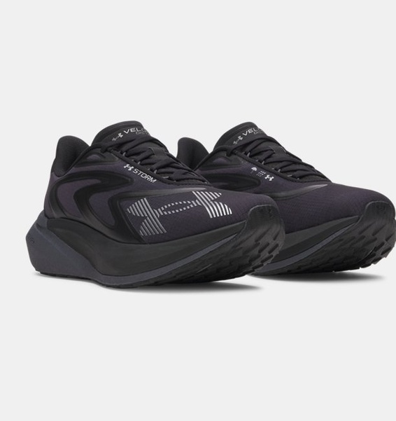 Siyah Unisex UA Velociti Distance Storm Koşu Ayakkabısı