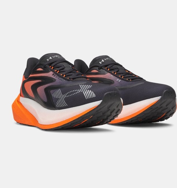 Siyah Unisex UA Velociti Distance Storm Koşu Ayakkabısı