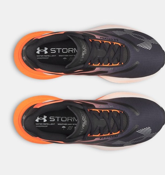 Siyah Unisex UA Velociti Distance Storm Koşu Ayakkabısı