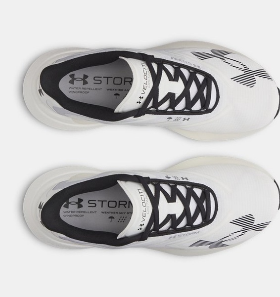 Beyaz Unisex UA Velociti Distance Storm Koşu Ayakkabısı