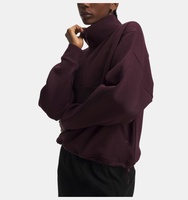Kadın UA Unstoppable Fleece Yarım Fermuarlı Sweatshirt