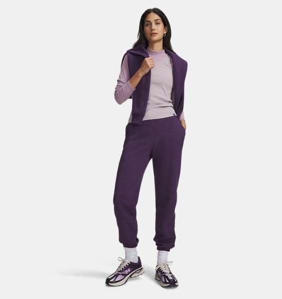 Mor Kadın UA Rival Fleece Eşofman Altı
