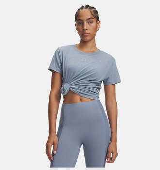 Kadın UA Rival Cotton Wash Kısa Kollu T-shirt