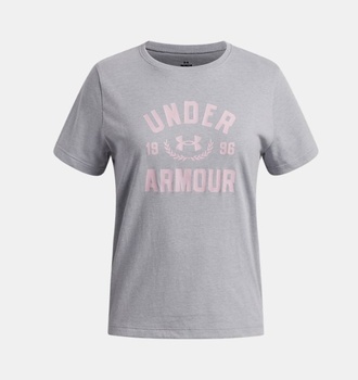 Kız Çocuk UA Varsity Kısa Kollu T-shirt