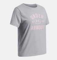 Kız Çocuk UA Varsity Kısa Kollu T-shirt