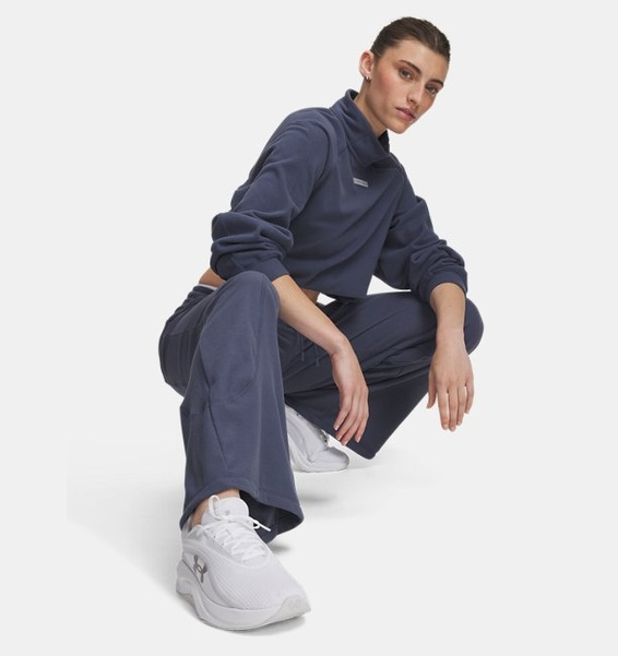 Gri Kadın UA Performance Fleece Eşofman Altı
