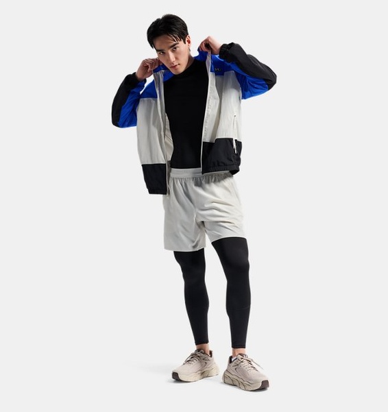 Siyah Erkek UA Coldgear Elite Compression Mock Uzun Kollu T-Shirt