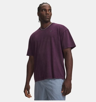 Erkek UA Heavyweight Wash Kısa Kollu T-shirt