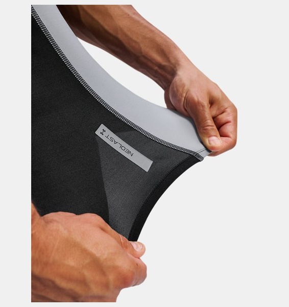 Siyah Erkek UA HG Elite Compression Kısa Kollu T-Shirt