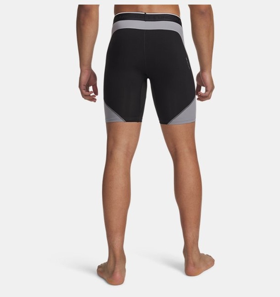 Siyah Erkek UA HeatGear Elite Long Kısa Tayt
