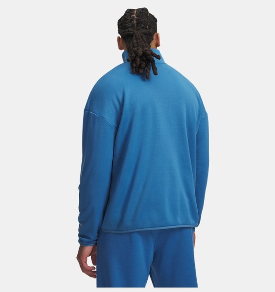 Mavi Erkek UA Armour Fleece 1/4 Zip Sweatshirt