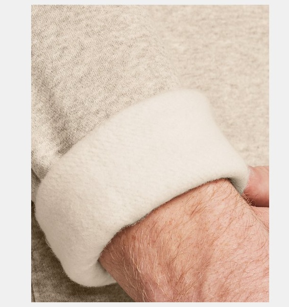 Kahverengi Erkek UA Icon Fleece Kapüşonlu Üst