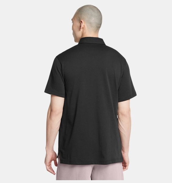 Siyah Erkek UA Icon Polo T-shirt