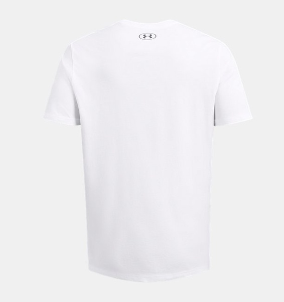 Beyaz Erkek UA Boxed Sports Updated Kısa Kollu T-shirt