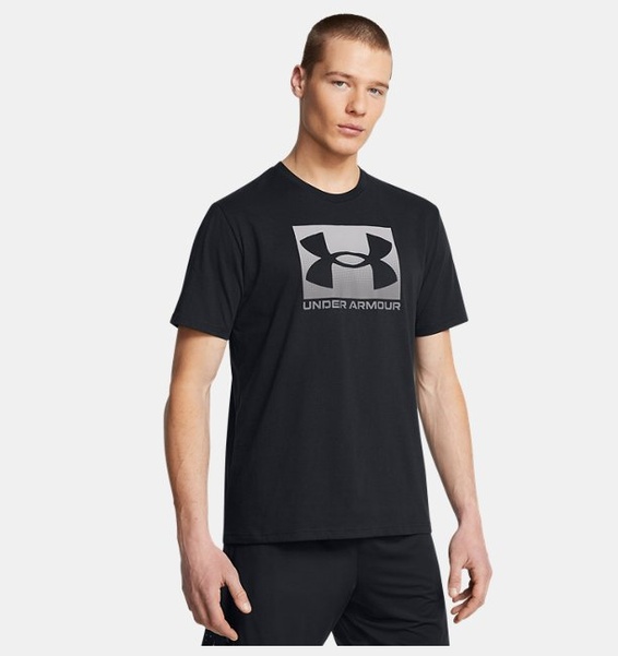 Siyah Erkek UA Boxed Sports Updated Kısa Kollu T-shirt