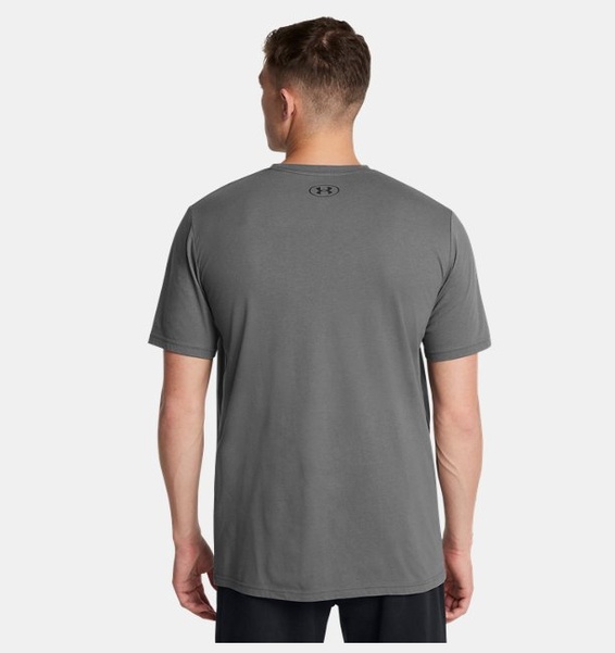 Gri Erkek UA GL Foundation Update Kısa Kollu T-shirt