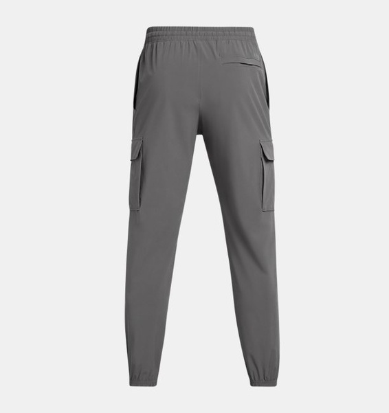Gri Erkek UA Vibe Dokuma Cargo Pantolon