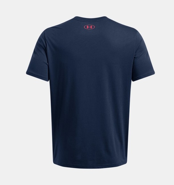 Mavi Erkek UA Boxed Sports Updated Kısa Kollu T-shirt