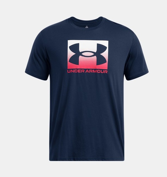 Mavi Erkek UA Boxed Sports Updated Kısa Kollu T-shirt