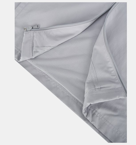Gri Erkek UA Rival Woven Rüzgarlık