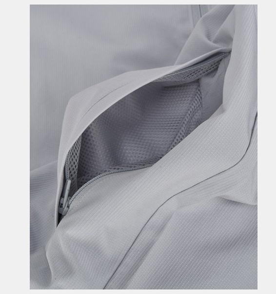 Gri Erkek UA Rival Woven Rüzgarlık
