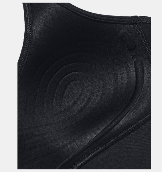 Siyah Kadın UA Infinity Mid 2.0 Spor Sütyeni