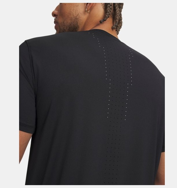 Siyah Erkek UA Velociti Pro Kısa Kollu T-Shirt