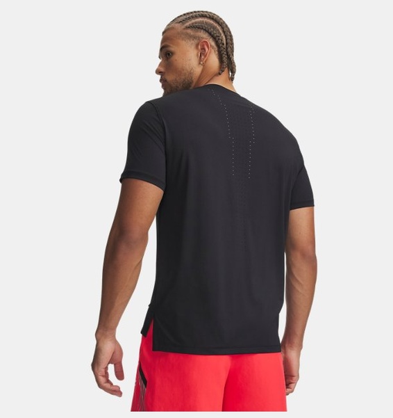 Siyah Erkek UA Velociti Pro Kısa Kollu T-Shirt