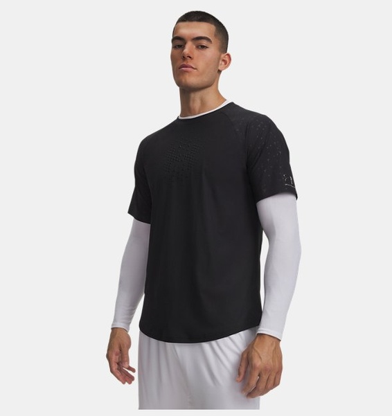 Siyah Erkek UA Challenger Elite Kısa Kollu T-shirt