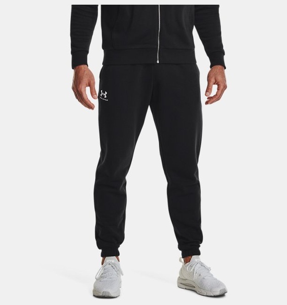 Siyah Erkek UA Icon Fleece Eşofman Altı