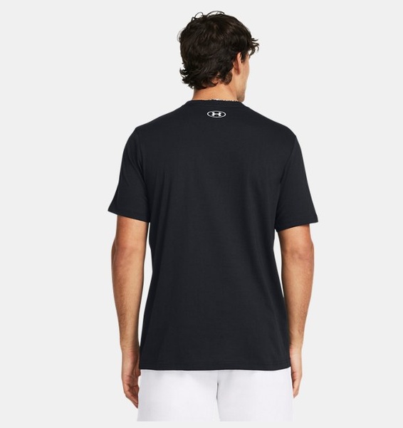 Siyah Erkek UA Sportstyle Logo Update Kısa Kollu T-shirt