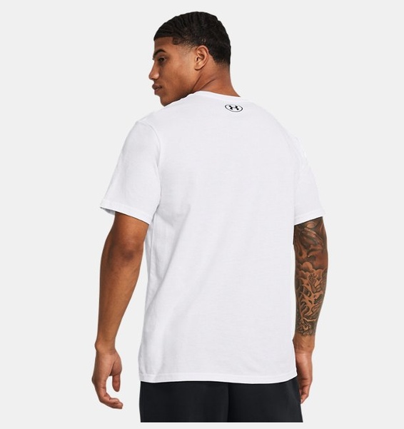 Beyaz Erkek UA GL Foundation Update Kısa Kollu T-shirt