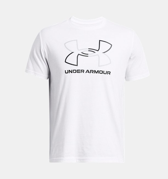 Beyaz Erkek UA GL Foundation Update Kısa Kollu T-shirt