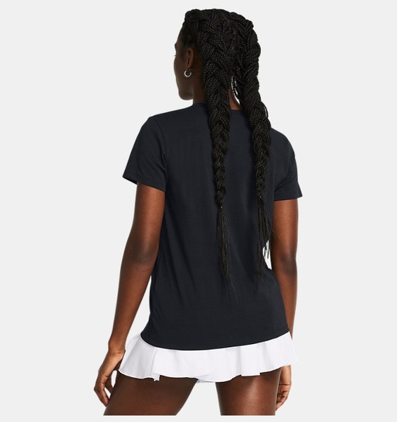 Siyah Kadın Campus Core Kısa Kollu T-shirt