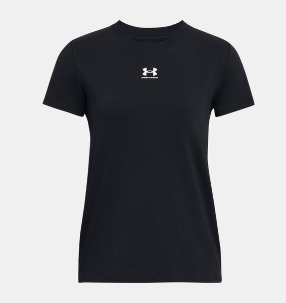 Siyah Kadın Campus Core Kısa Kollu T-shirt