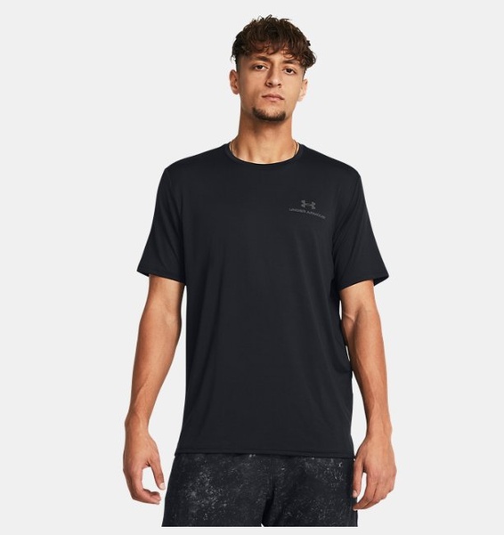 Siyah Erkek UA Vanish Energy Kısa Kollu T-shirt