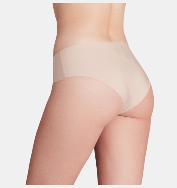 Kırmızı Kadın UA Pure Stretch İz Yapmayan 3'lü Tanga