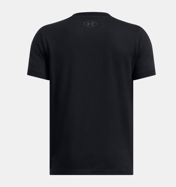 Siyah Çocuk UA Boxed Sports Update Kısa Kollu T-shirt